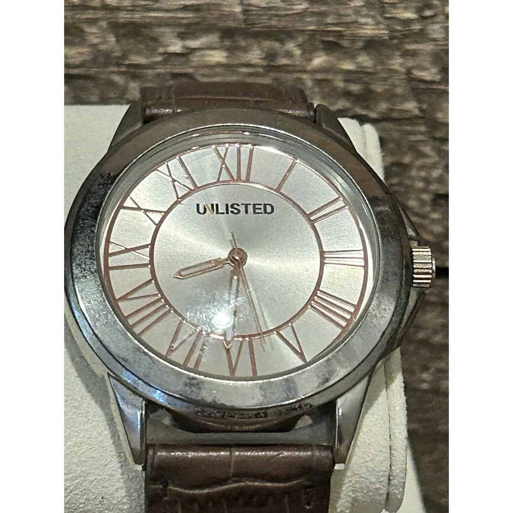 UNLISTED By KENNETH COLE‎ UL1295 Men's Fashion Wristwatch Faux Multi Dial Works